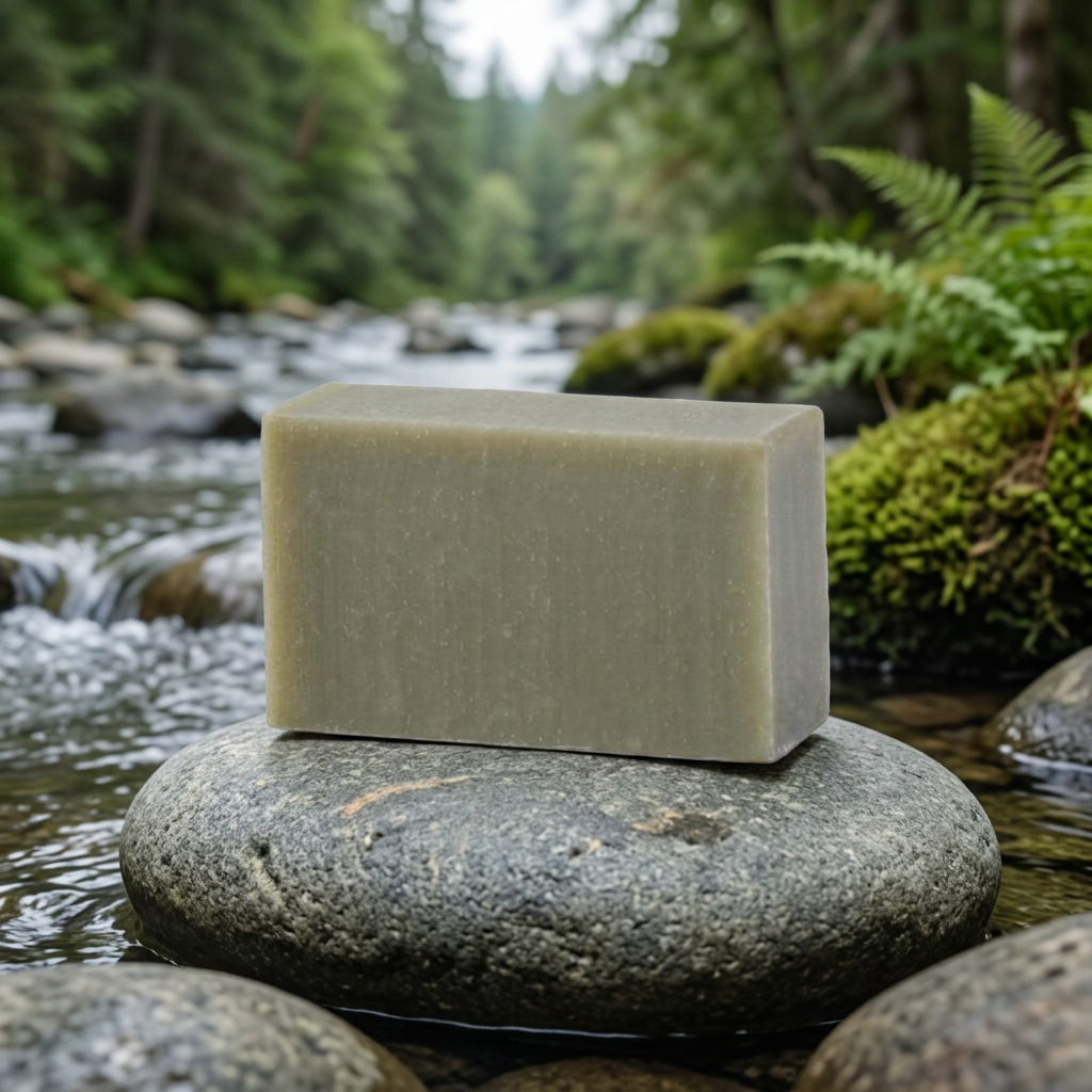 French Clay and Geranium bar soap